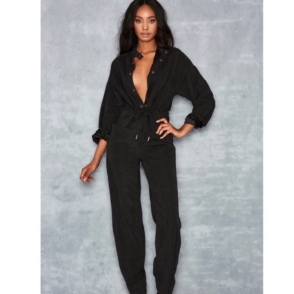 Mistress Rocks “high road” - charcoal jumpsuit